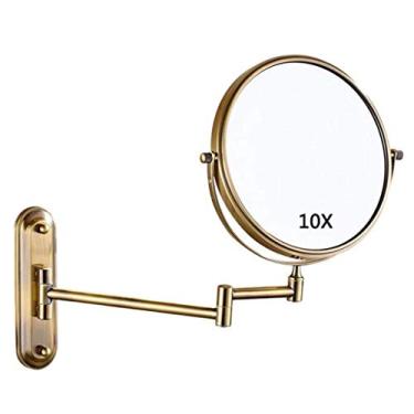 Imagem de Prateleira de armazenamento de cubo industrial retrô de parede Vanity com metal preto e