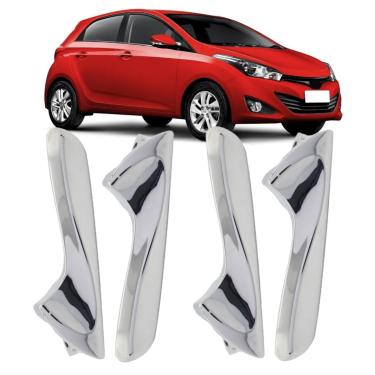 Imagem de Kit Gatilho Puxador Da Maçaneta Interna 4 Portas Hb20 S 2018