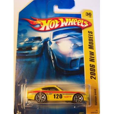 Imagem de Hot Wheels 2006-036 Novos modelos AMARELO Datsun 240Z Y5 Rodas Escala 1:64