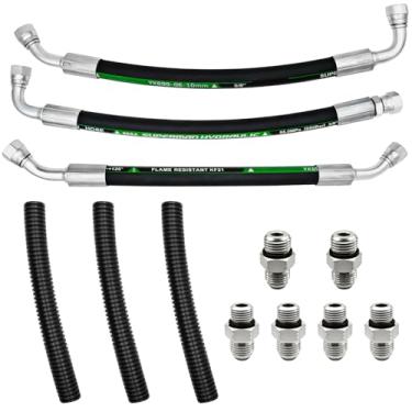 Imagem de Kit de substituição de linhas de mangueiras e crossover da bomba de óleo de alta pressão HPOP compatível com Ford Excursion F250 F350 F450 F550 Super Duty 1999-2003 7.3L Powerstroke motor