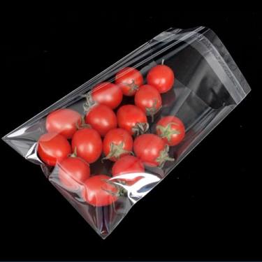 Imagem de 100 peças, sacos de celofane autoseláveis de 7,5 x 12,7 cm, autoadesivos, sacos de celofane transparentes e resseláveis