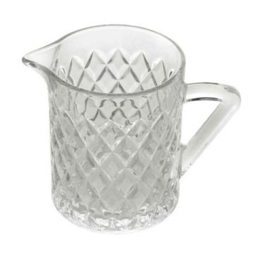 Imagem de Jarra Leiteira Alça Clean de Vidro 340ml Deli Diamante Lyor