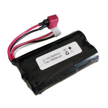 Imagem de Bateria Wltoys 12428 7.4V 3500mAh 12423 10428 A959B A969B Q46 SG 116 C