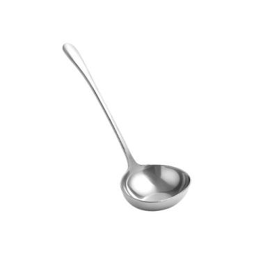 Imagem de Concha Aço Inox Servir Molhos Sopas Caldos Utensilio 28cm - CASACHA