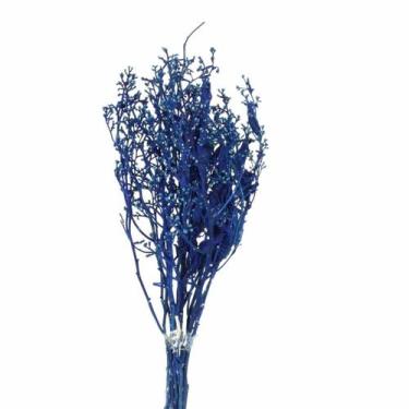 Imagem de Dedo De Anjo Azul Flor Desidratada Buque Flores Secas - Pense Flores