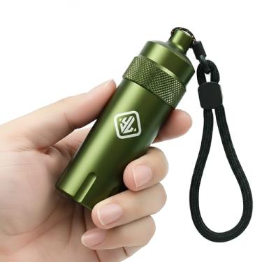 Imagem de Capa para YubiKey 5 5C NFC Nano / chave de segurança e carteira de hardware Nano S Plus, à prova de choque e à prova d'água e portátil, armazenamento de dispositivo USB para carteira fria (verde