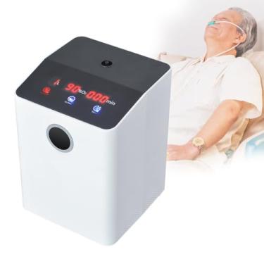 Imagem de 7L Household Máquina de OX,maquina de oxigenio Produção de oxigênio com ruído de fundo de 42 dB,Com controle remoto Gerador de oxigênio,Nebulizador com Absorção de Oxigênio – Uso Duplo