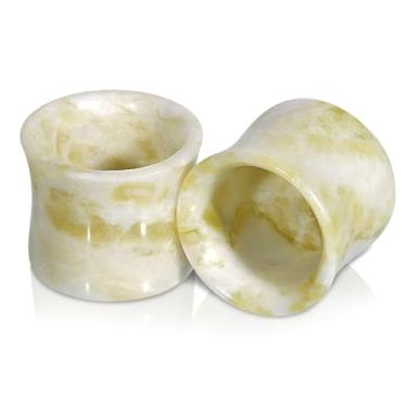 Imagem de Copos de shot de jade natural feitos à mão – Conjunto de 2 | Copos de uísque, Expresso, Tequila e Chá de 37 g em formato exclusivo de junta de bambu, presente de luxo de inspiração oriental para