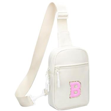 Imagem de KKXIU Presentes para meninas de 6, 7, 8, 9, 10, 11, 12 anos, bolsa tiracolo moderna para adolescentes, Bege