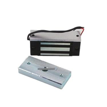 Imagem de Fechadura magnética eletromagnética eletrônica de porta única 60 kg para controle de acesso doméstico