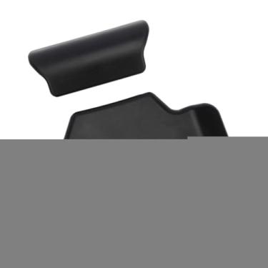 Imagem de Ysyqkn Encosto de Espuma PU Preta de Alto Desempenho com Absorção de Impacto, Substituição Direta, Design Bipartido, Encosto Universal para Porta-malas de Pa, Serve para 55l 65l