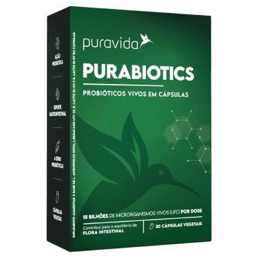 Imagem de PuraBiotics Probiótico Vivo 30 Cápsulas Pura Vida-Unissex