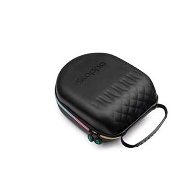 Imagem de Slappa Capa de fone de ouvido para jogos com alça de transporte reforçada e zíper estilo RGB; serve na maioria dos fones de ouvido dobráveis e não dobráveis (SL-GAMR-HP-RGB)