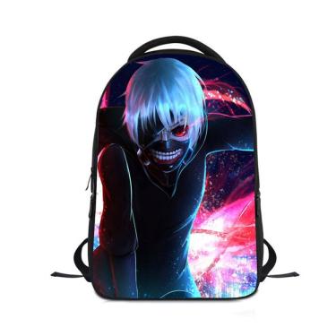 Imagem de Mochila escolar infantil Tokyos Ghouls 24x12x30cm Oxford