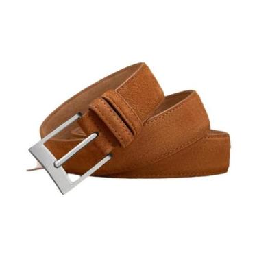 Imagem de Cinto Unissex De Camurça 2025: Cinto Casual Durável E Moderno Para Hom
