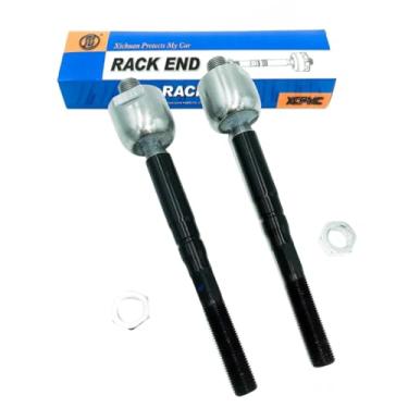 Imagem de XCPMC EV801497 Kit extremidainterna da barra direção dianteira esquerda e direita Substituição automotiva para Toyota Camry 2012-2017 Avalon 2013-2018 Lexus ES350 ES300h 2013-2018 Preto