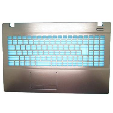 Imagem de Apoio de pulso laptop para CLEVO W551EU 6-39-W5512-022 sem touchpad