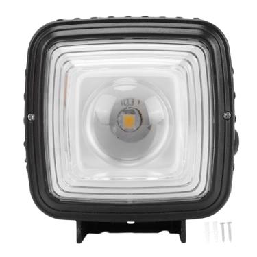 Imagem de Hyuduo Luzes de Parede Solares, IP65 Com Painel Solar de 70ma e Bateria de 500mAh para Escadas de Jardim, Branco Quente