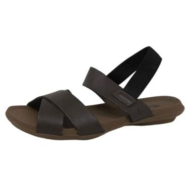 Imagem de Sandalia Feminina Ajustavel Elastico Calce Facil New Face