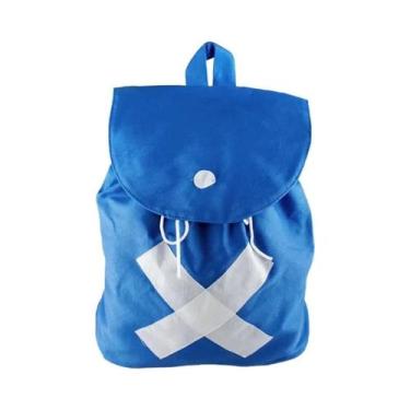 Imagem de Mochila De Lona Grande Azul De Uma Peça Tony Chopper Cosplay Bolsa Esc