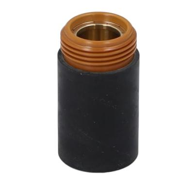 Imagem de Hilitand Tampa de Retenção do Cortador de Plasma, Substituição Tampa do Bico, Cerâmica, Resistente à Abrasão, Alta Temperatura para PMX 45XP 65 85 105 Com Resfriamento Otimizado Tocha