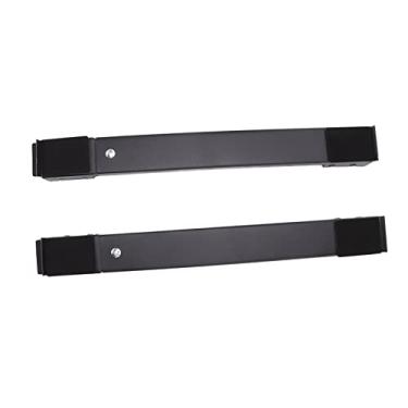 Imagem de GLOGLOW Outras Necessidades Diárias Domésticas para Geladeira e Máquina de Lavar, Material de Ferro, 2 Pacotes Com Almofadas Antiderrapantes, Suporte de Rolo Móvel de 17,7 X 2 X 1,6 Polegadas Nan