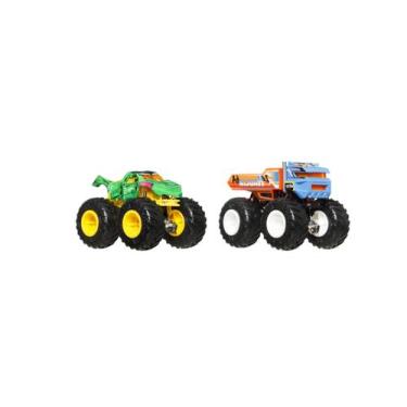 Imagem de Hot Wheels Monster Truck Pack Com 2 - Mattel Fyj64 Escolha Cor:JLV75