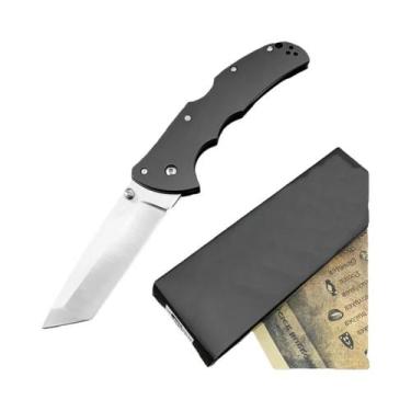 Imagem de Faca Dobrável Tanto Blade Em Aço D2 Com Cabo De Alumínio T6, Canivete 