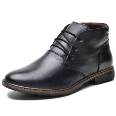Imagem de Bota Social Masculina Coturno Cla Cle - AE1005 - Preto, 42