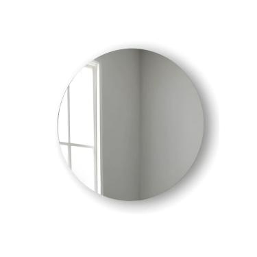 Imagem de Espelho Redondo Para Parede Espelho 35 cm Sem Moldura