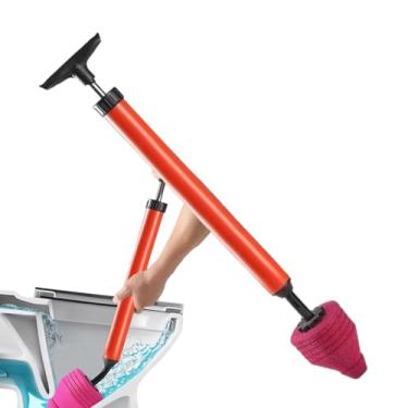 Imagem de Desentupidor de banheiro | Removedor de entupimento ergonômico - Êmbolo de vaso sanitário de ar de alta pressão | para dormitório apartamento hotel ralo de chão pia de banheiro
