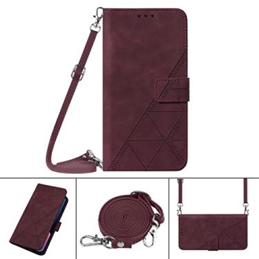 Imagem de For Itel P36 Crossbody 3D Embossed Flip Leather Phone Case