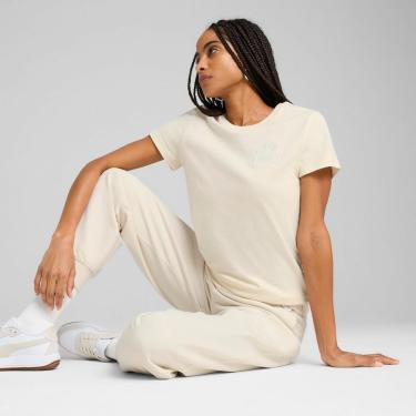 Imagem de Camiseta Puma ESS SCRIPT Feminina-Feminino