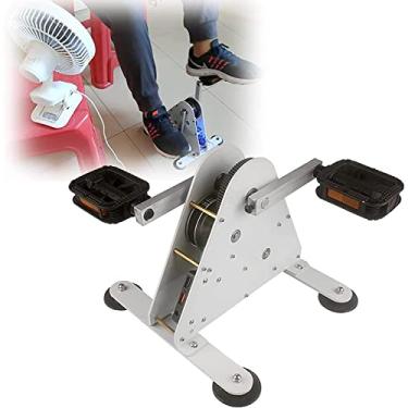 Imagem de Gerador de energia manual de emergência de 50W/100W, saída CC USB dupla 1-35V, gerador de manivela para reabilitação, treinador de bicicleta giratória, solução de energia ecológica