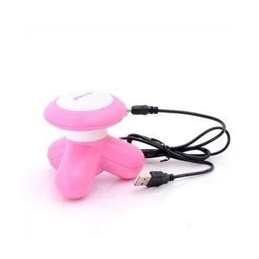 Imagem de Mini Massageador Elétrico Mimo Para Corpo Costas e Pescoço, Rosa