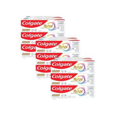 Imagem de Kit 3 Pack Creme Dental Colgate Total Original Mint Prevenção Ativa 90
