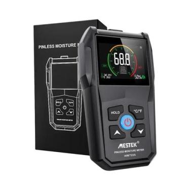 Imagem de Medidor De Umidade De Madeira Digital Sem Contato Com Tela Colorida, T