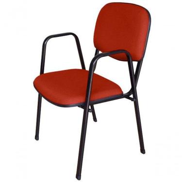 Imagem de Cadeira Para Auditórios Linha Hotel Auditório Vermelho