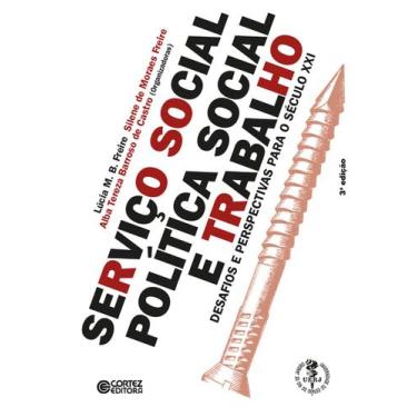Imagem de Livro - Serviço Social, política social e trabalho