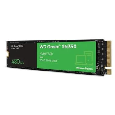 Imagem de SSD WD Sn350 480GB, M.2 2280, Nvme, Pcie, Leitura 2400MB/S, Gravação 1900MB/S - Wds480g2g0c