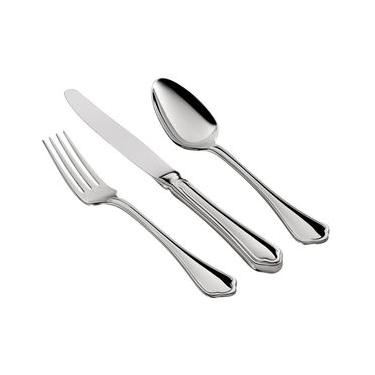 Imagem de Faqueiro em Prata Saint James Florence 130 Peças com Banho de Prata para Criar Experiências de Luxo e Requinte à Mesa