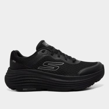 Imagem de Tênis Skechers Max Cushioning Endeavour Feminino, Preto, 38