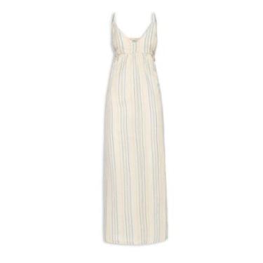 Imagem de Vestido Feminino Hering Listrado Off White-Feminino