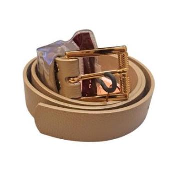 Imagem de Cinto Classe Grosso Nude Couro Legítimo-Feminino