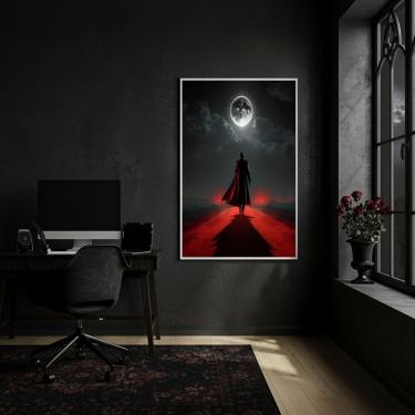 Imagem de Quadro Exu- Divindade Orixá da Umbanda - 70x50cm