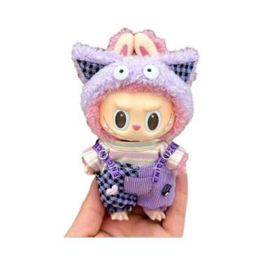 Imagem de Mini Pingente De Roupa Fofo Labubu Para Boneca De Pelúcia De 15-17cm -
