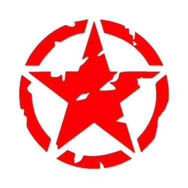 Imagem de Adesivos De Pentagrama Para Motocicleta, Decalques De Vinil À Prova D'