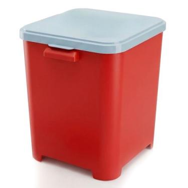 Imagem de Porta Ração Organizador Suporta Até 15 Kg Com Vedação Anti Formiga - F