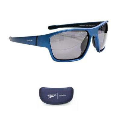 Imagem de Óculos de Sol Speedo Freeride 24 D11P Blue Matte Polarized-Unissex