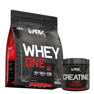 Imagem de Whey One 900g e Creatina 150g Pura Dark Lab-Unissex